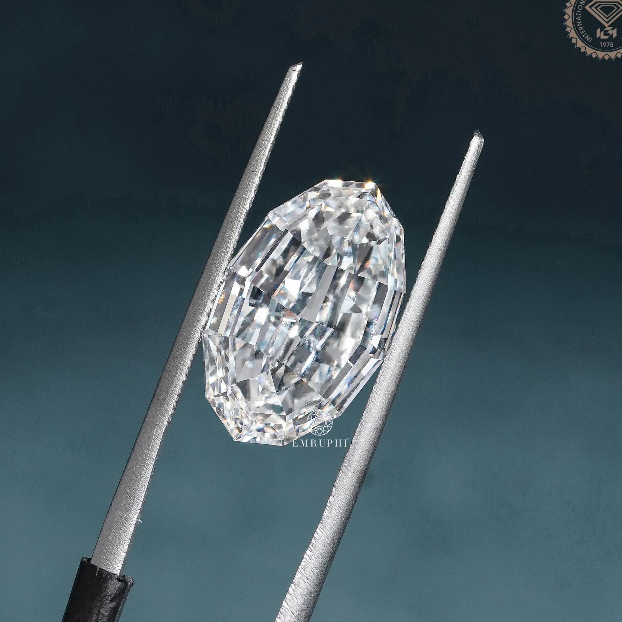7 Carat Oval Step Cut Loose Diamond, IGI Certified