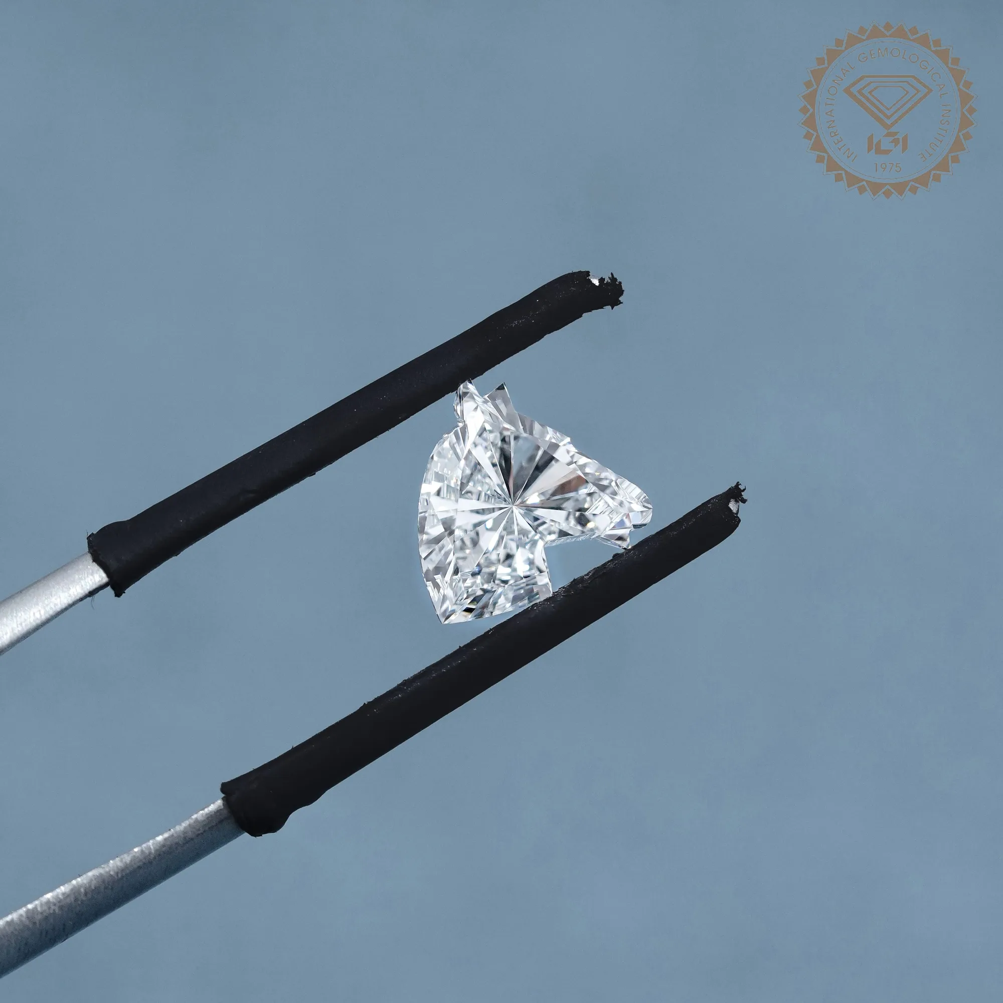 3.00CT Horse Cut Lab-Grown Diamond, Horse Head Shape CVD Diamond — view 2