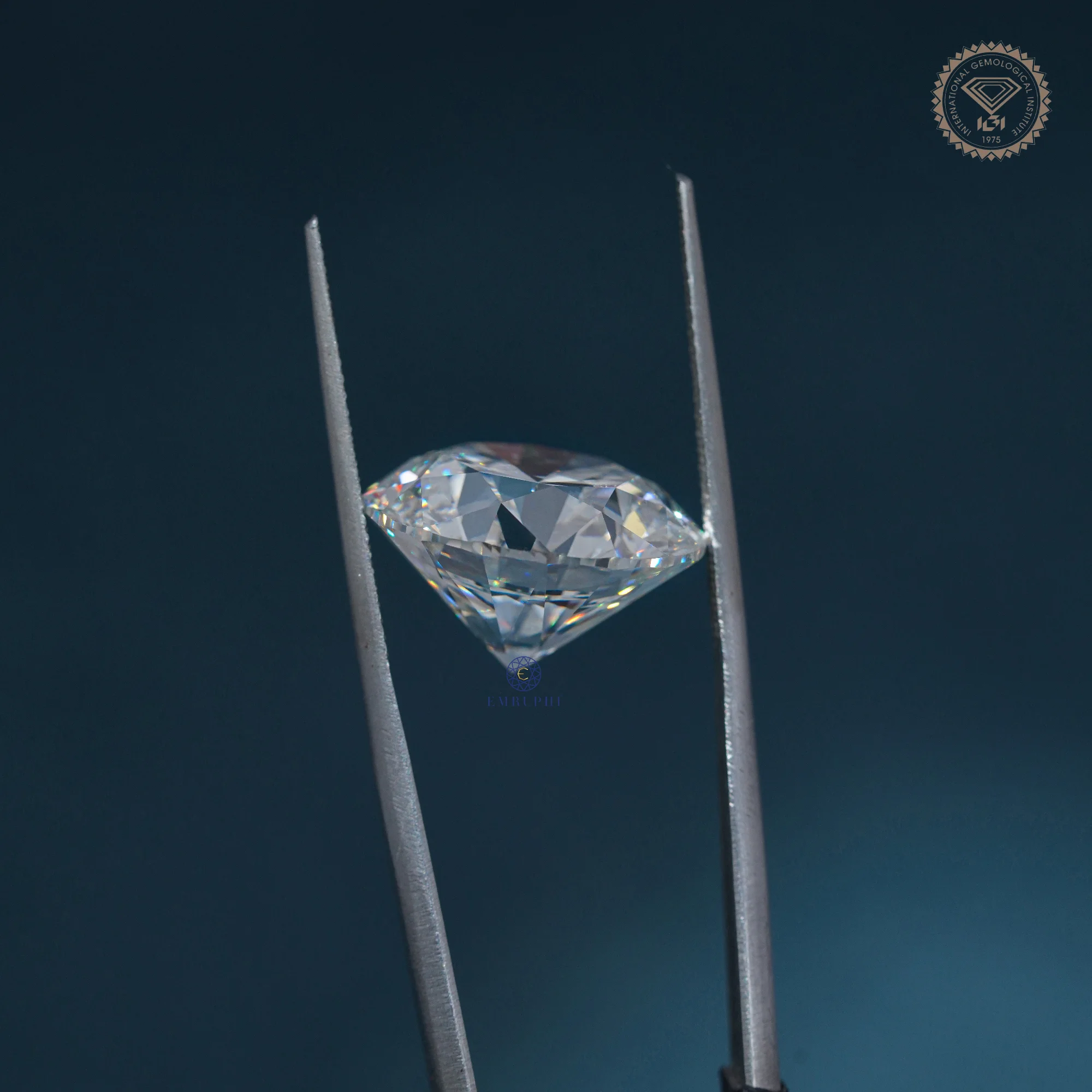 17 CT Lab Grown Loose Diamond, Round Brilliant Cut Diamond, IGI Certified Lab Diamond — view 5