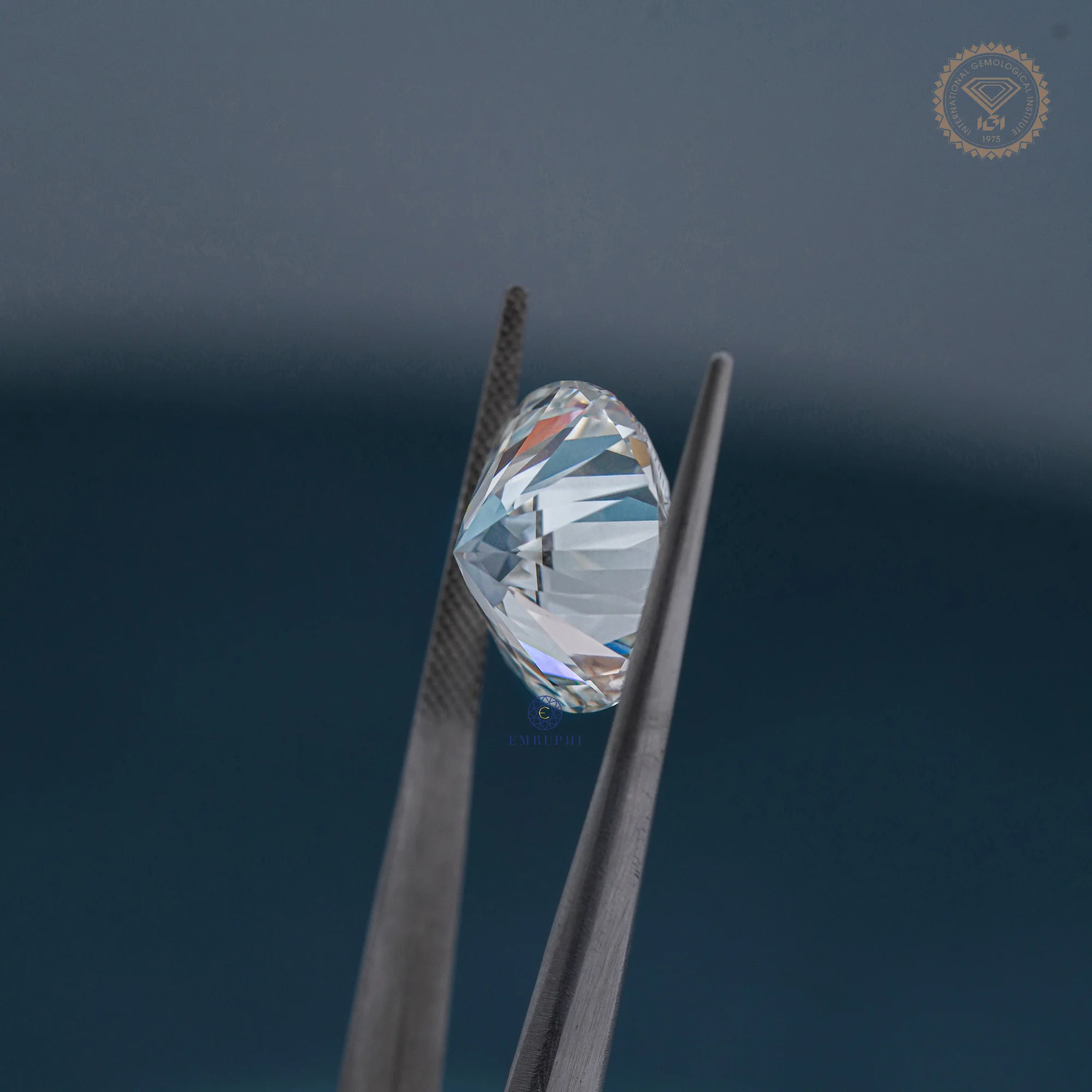 17 CT Lab Grown Loose Diamond, Round Brilliant Cut Diamond, IGI Certified Lab Diamond — view 6