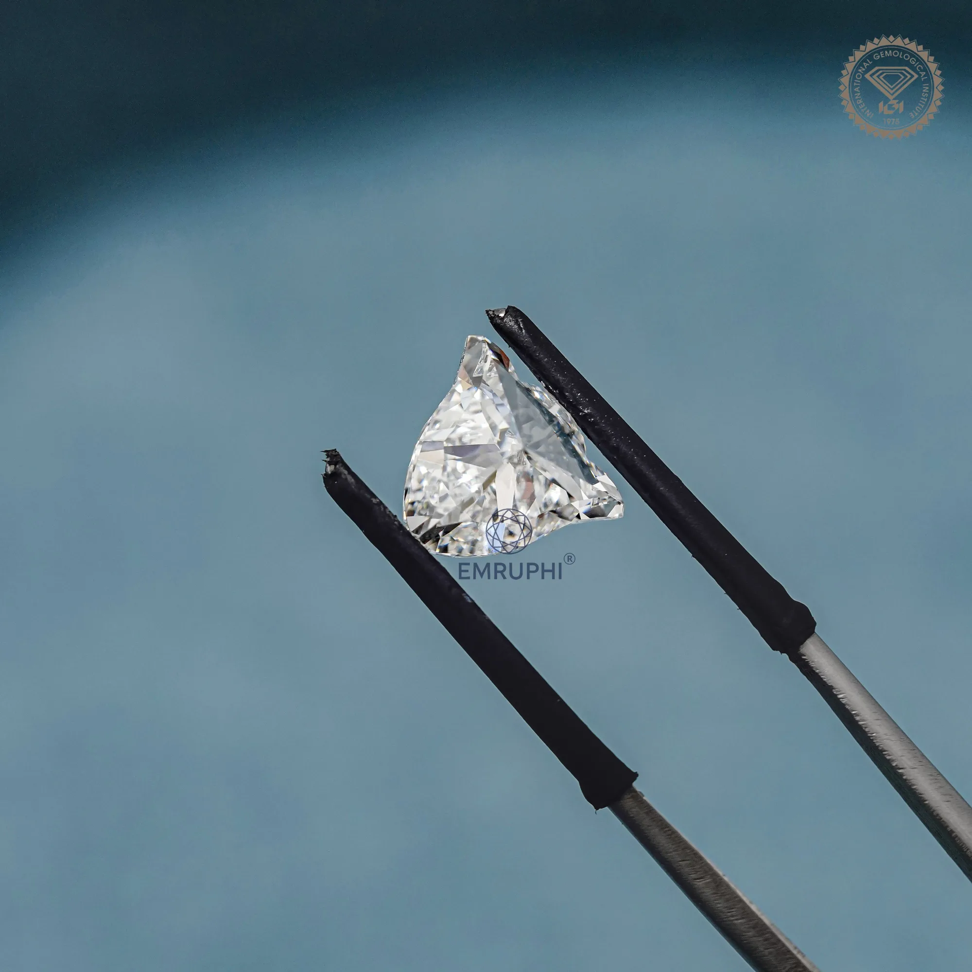 Lab Grown Tulip Cut Diamond, 3.58 CT Flower Shape, IGI Certified Loose Diamond — view 4