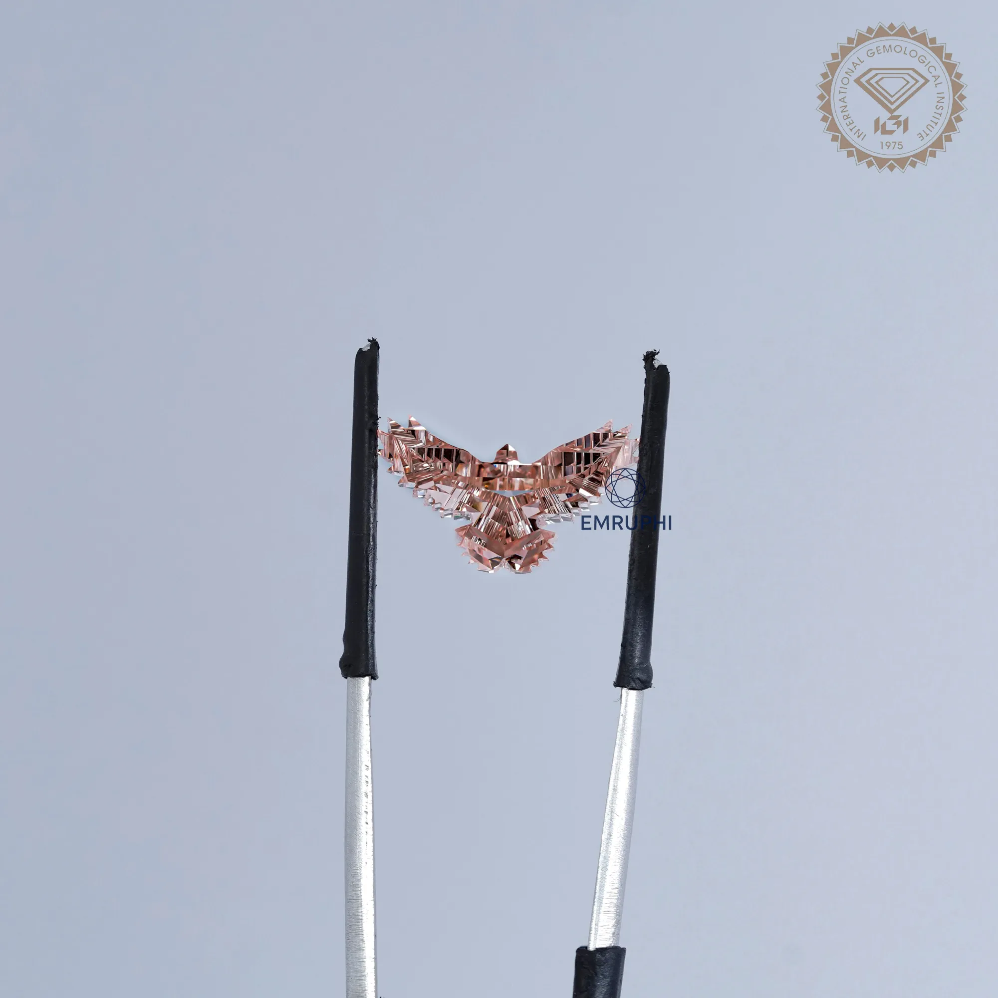 5 CT Vivid Pink Eagle Cut Lab Grown Diamond, IGI Certified — view 7