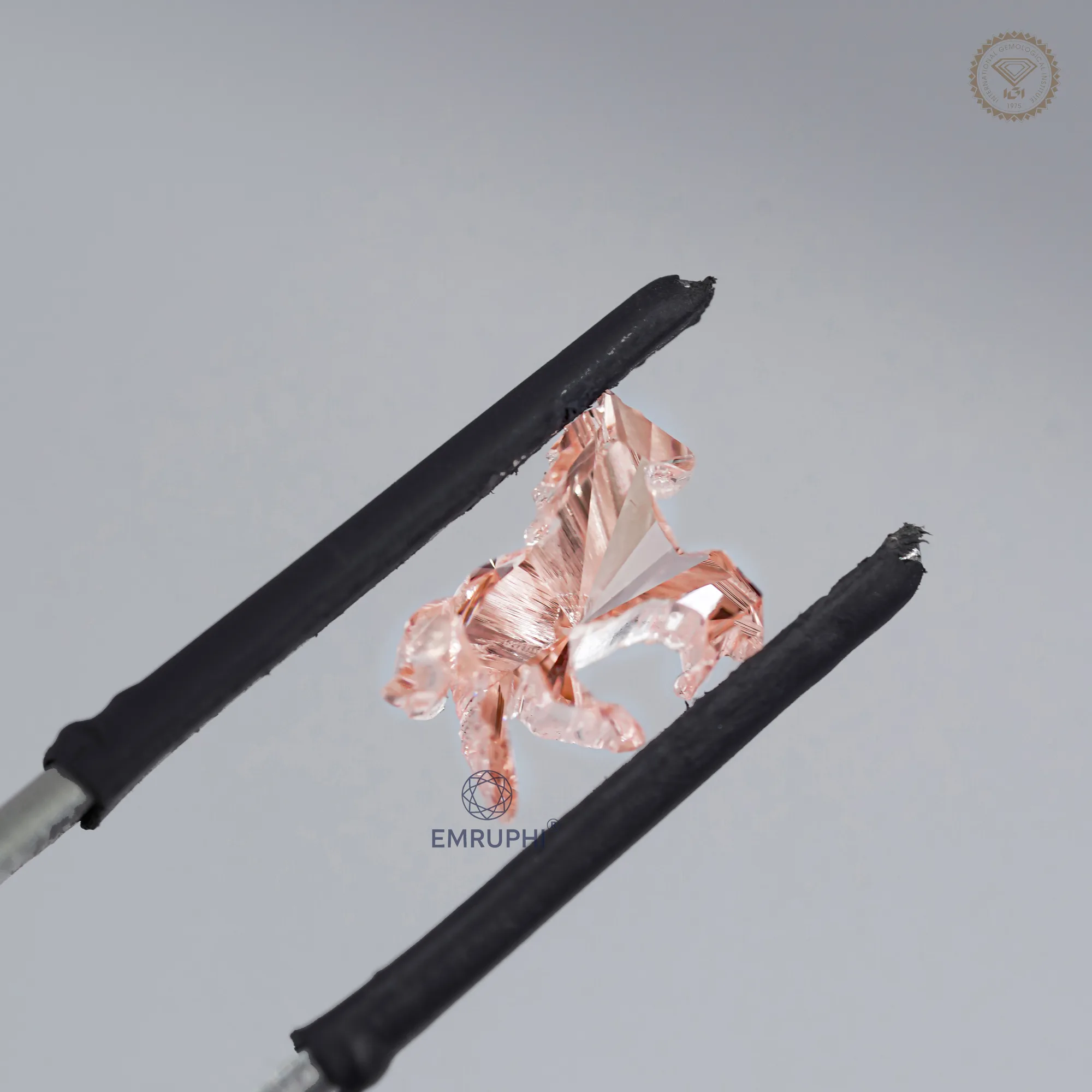 2.41 CT Vivid Pink Horse Cut Lab-Grown Diamond, Fancy Shape Loose Diamond — view 3