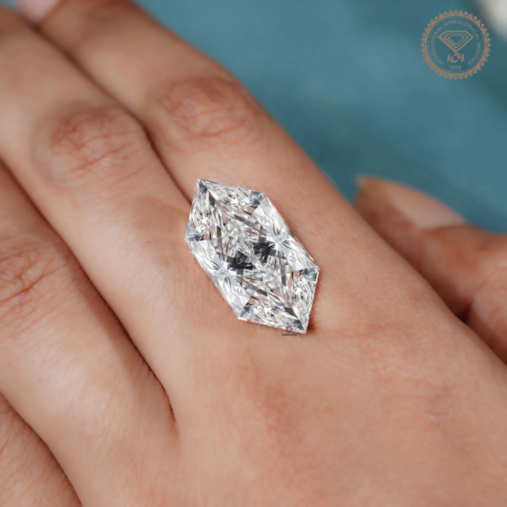 17.05 CT Dutch Marquise Cut Lab Diamond, Eco-Friendly VVS Loose Stone — view 2