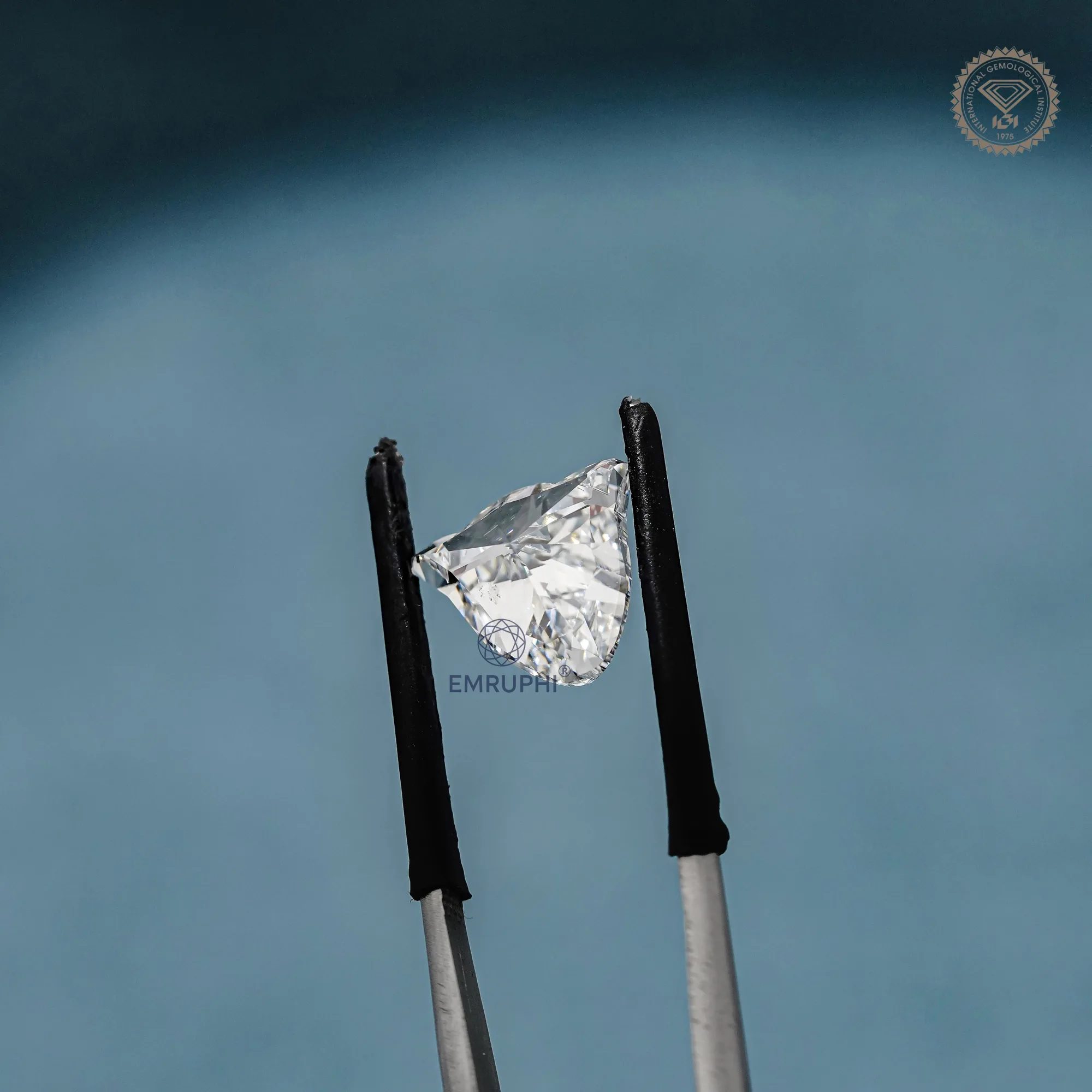 Lab Grown Tulip Cut Diamond, 3.58 CT Flower Shape, IGI Certified Loose Diamond — view 6
