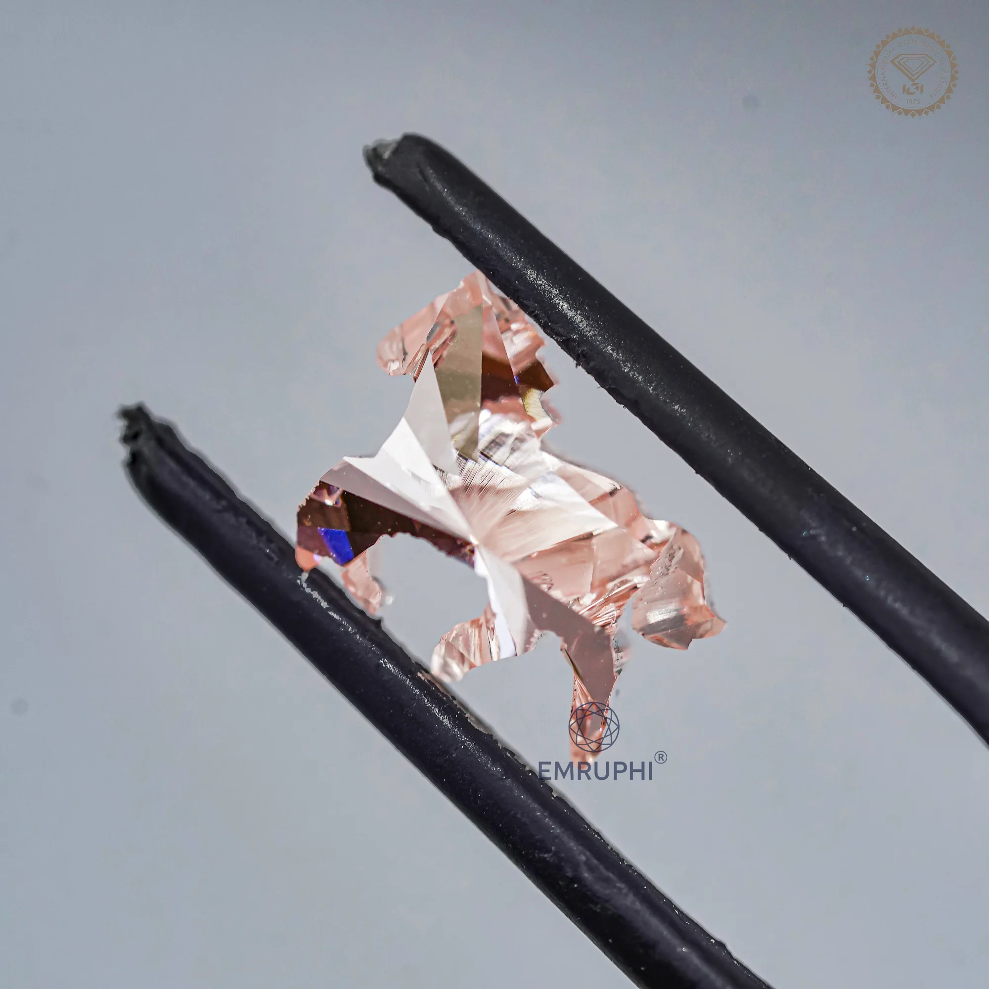 2.41 CT Vivid Pink Horse Cut Lab-Grown Diamond, Fancy Shape Loose Diamond — view 8