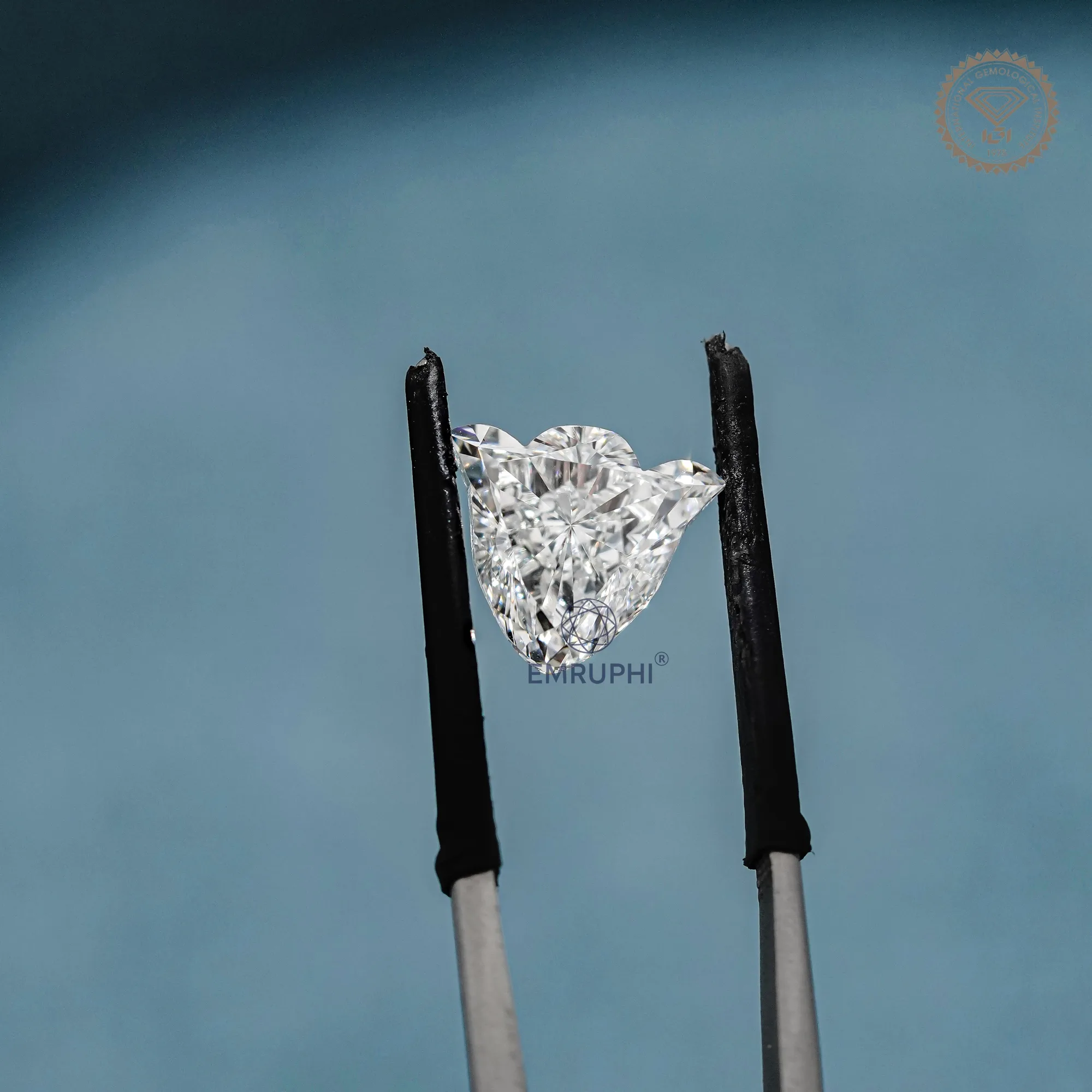 Lab Grown Tulip Cut Diamond, 3.58 CT Flower Shape, IGI Certified Loose Diamond — view 3