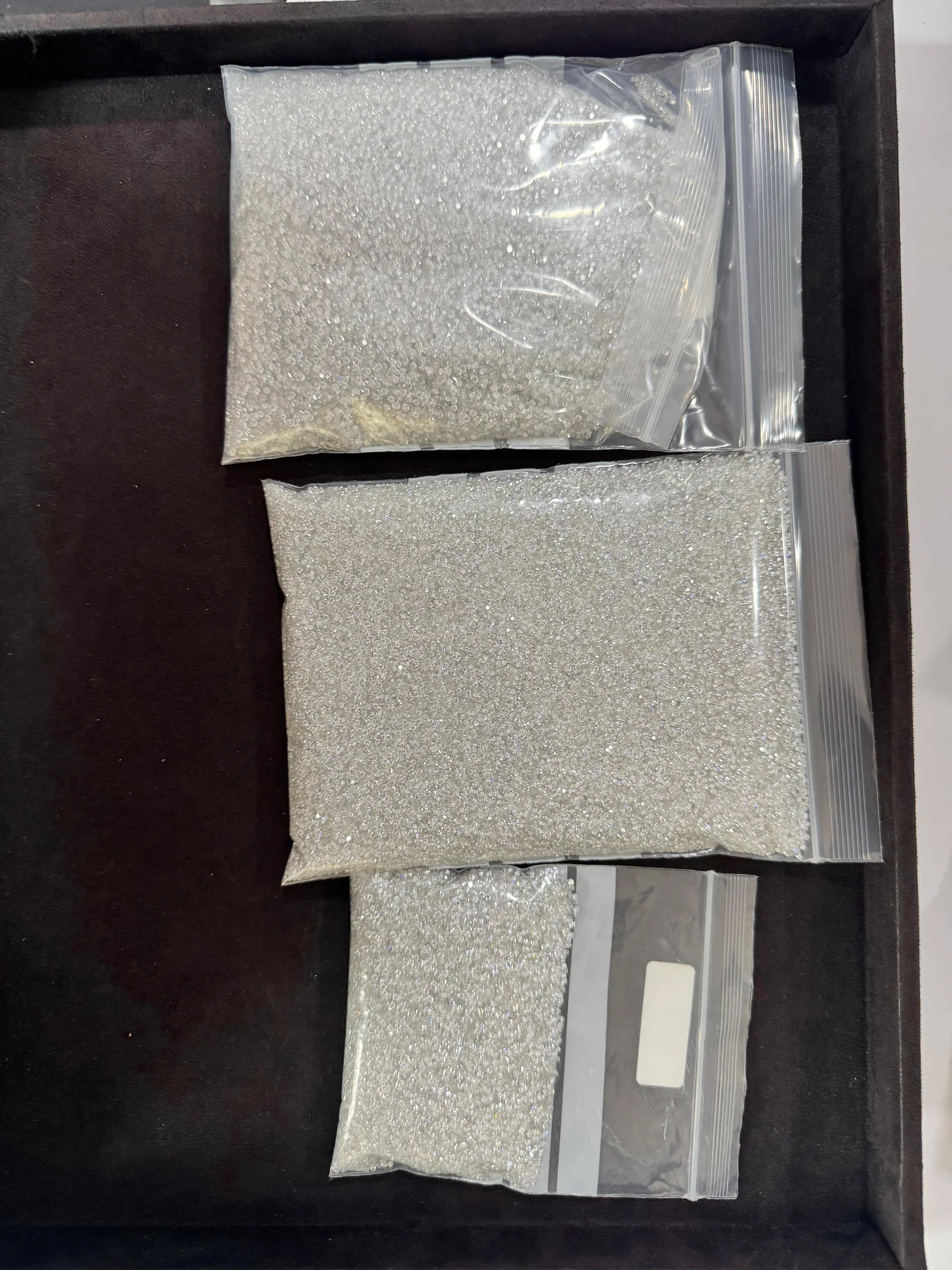 Round Lab Diamond Lot, VVS Clariry — view 3