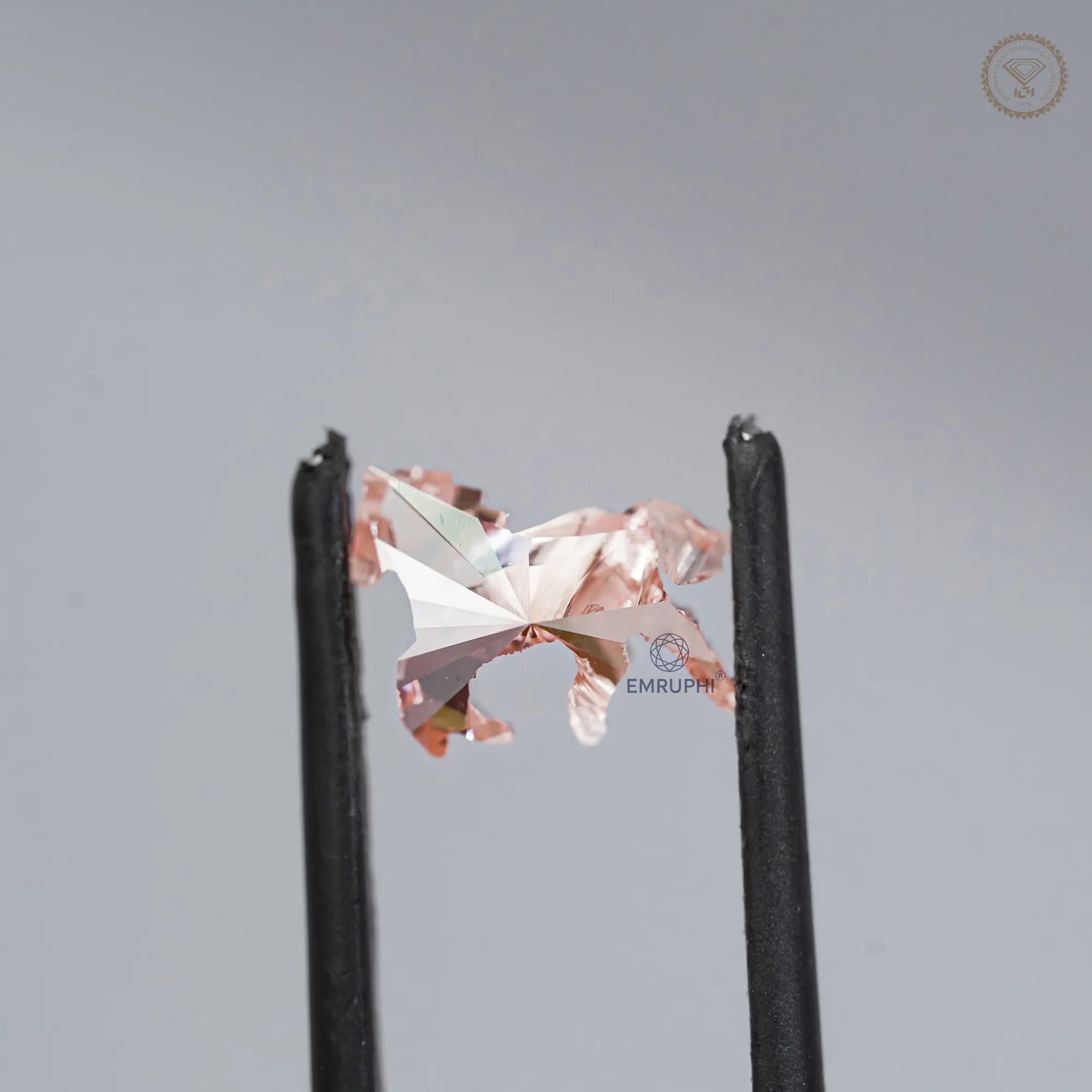 2.41 CT Vivid Pink Horse Cut Lab-Grown Diamond, Fancy Shape Loose Diamond — view 7
