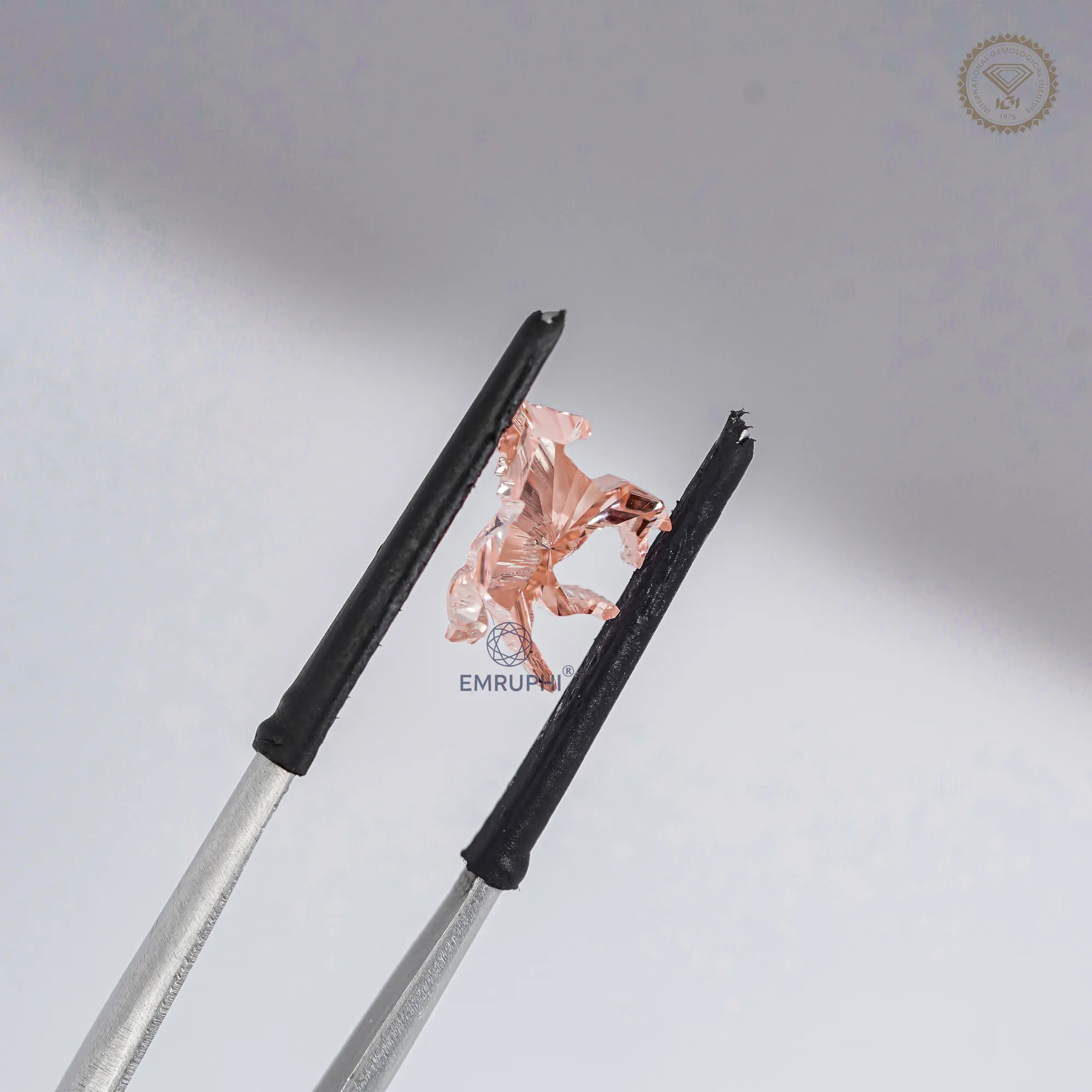 2.41 CT Vivid Pink Horse Cut Lab-Grown Diamond, Fancy Shape Loose Diamond — view 5