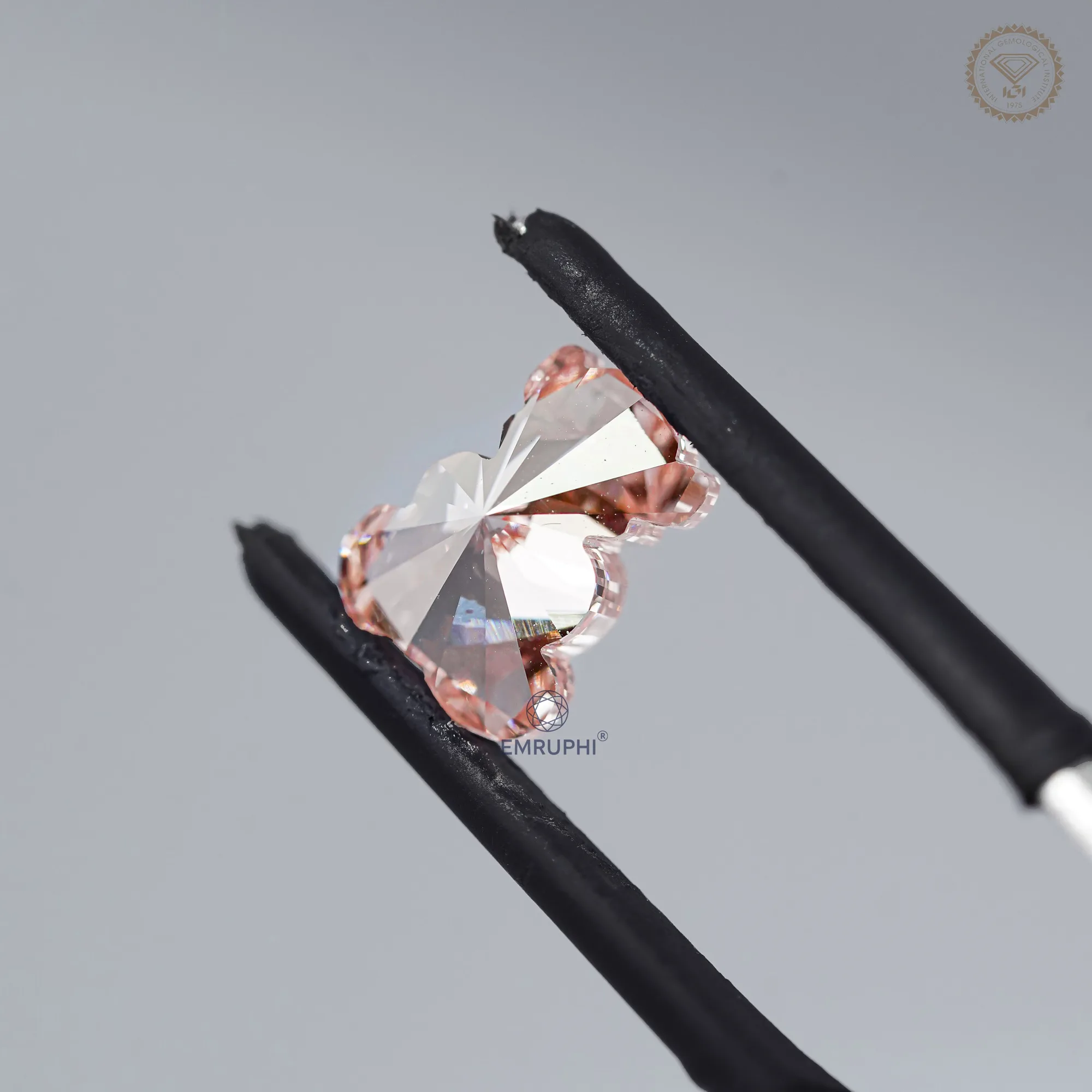 Teddy Bear Shape Lab Grown Diamond, Fancy Cut CVD Diamond for Gifts & Jewelery Making — view 8