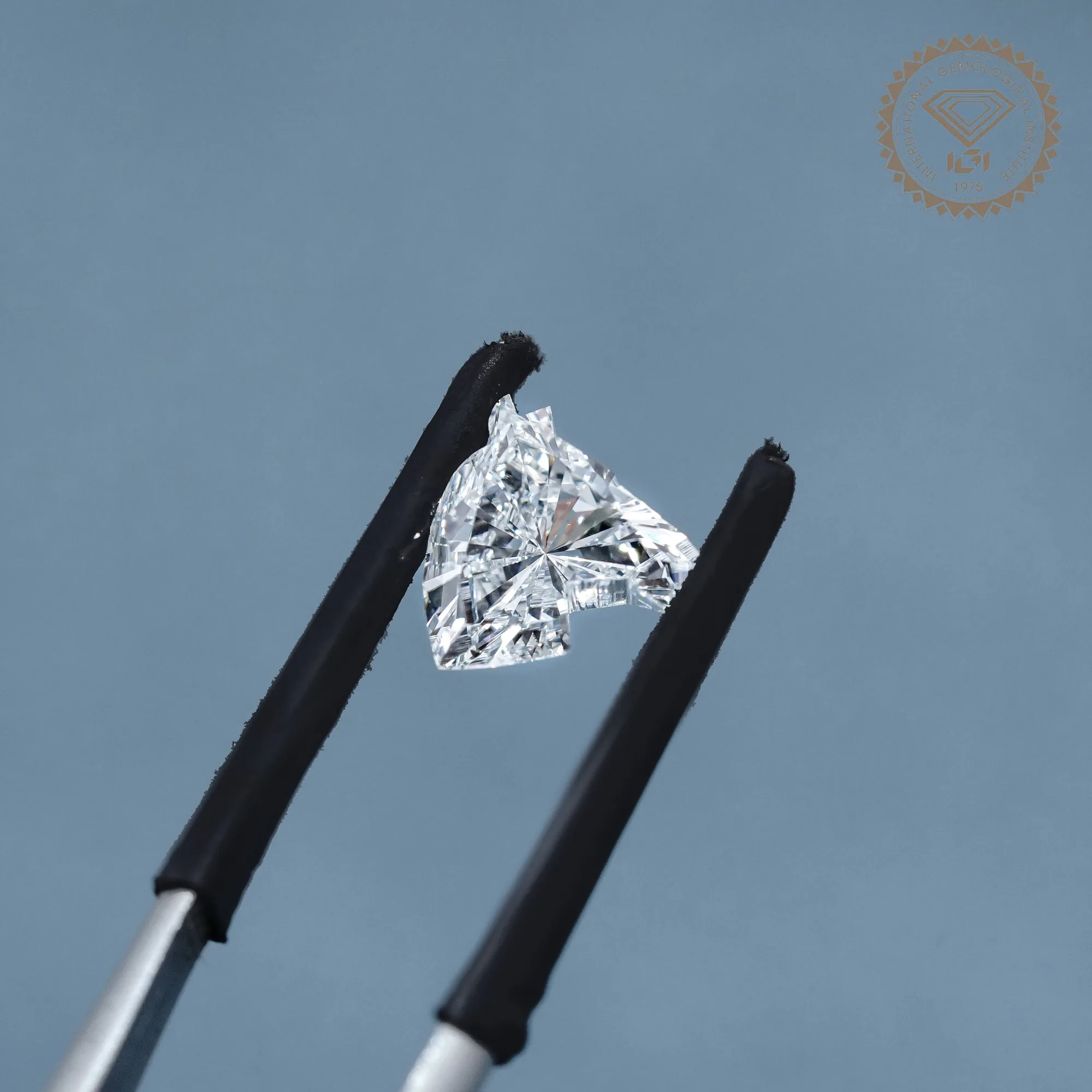 3.00CT Horse Cut Lab-Grown Diamond, Horse Head Shape CVD Diamond — view 3
