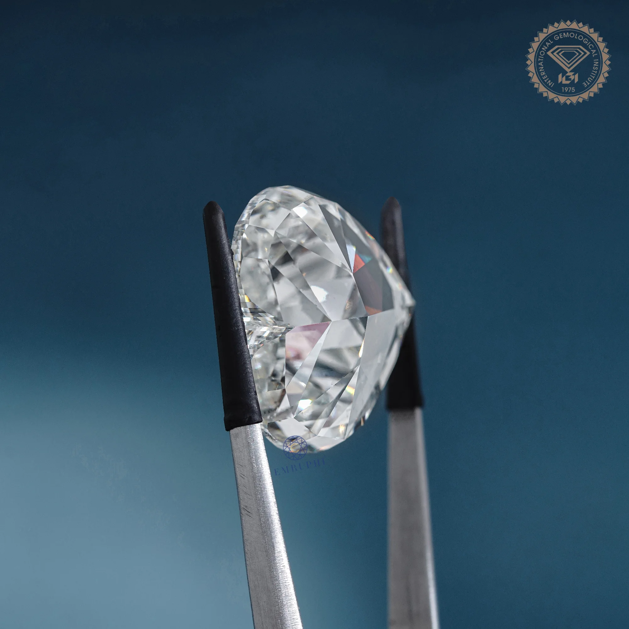 50.07 CT Heart Cut Lab Grown Diamond, Loose Heart Shape Diamond, IGI Certified Large Diamond — view 7