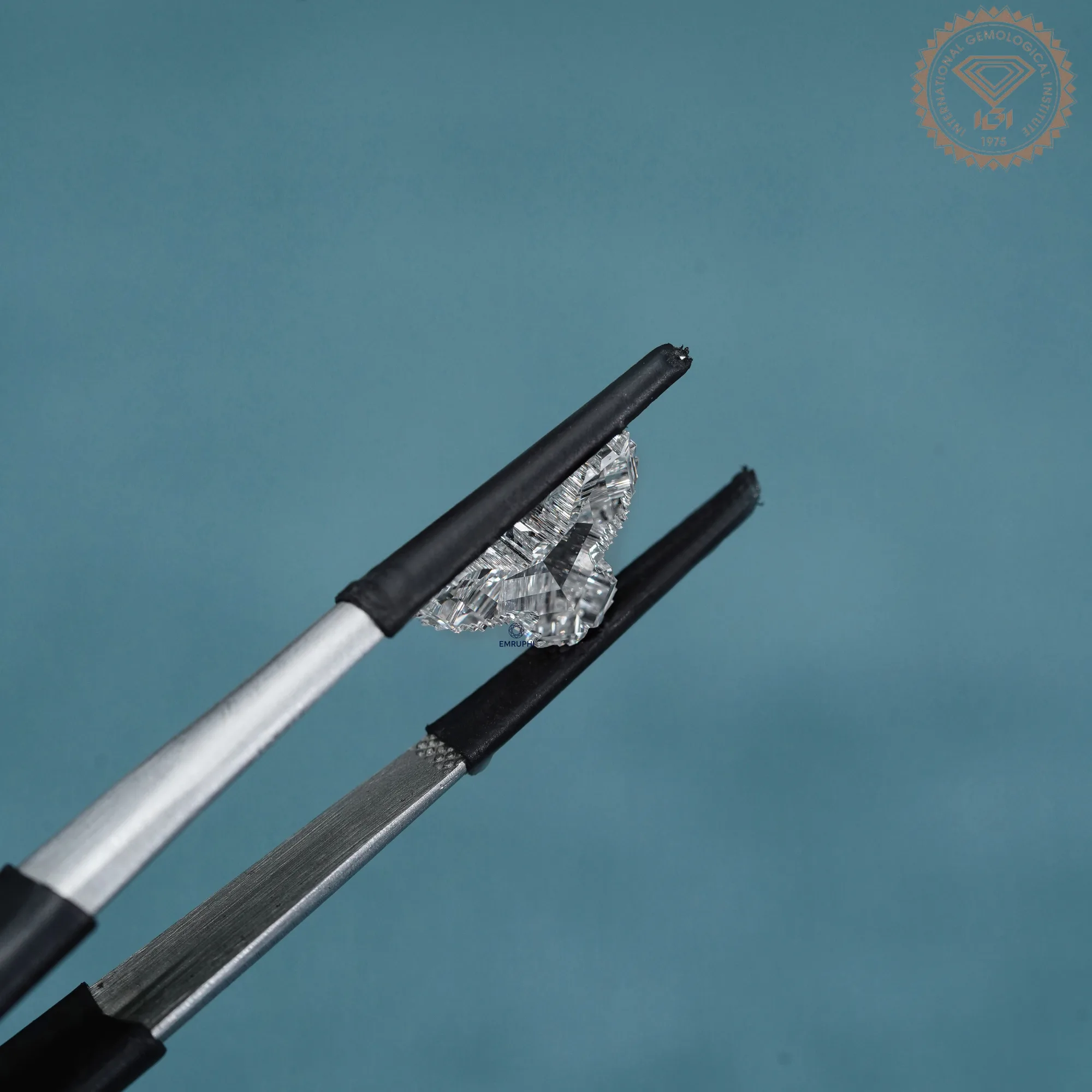 3.06 CT Eagle Cut Lab Grown Diamond, IGI Certified Bird Shape Loose Stone — view 8